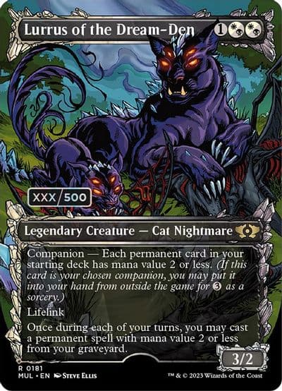 Lurrus of the Dream Den Serial Numbered March of the Machine: Multiverse Legends Magic card