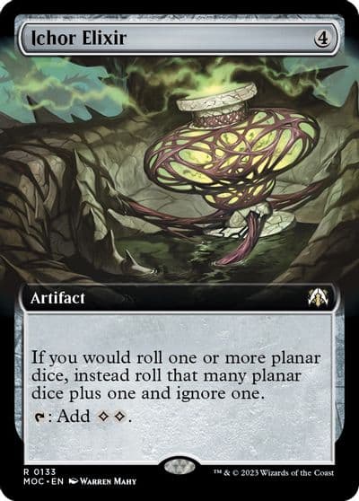 Ichor Elixir Extended Art Commander: March of the Machine Magic card