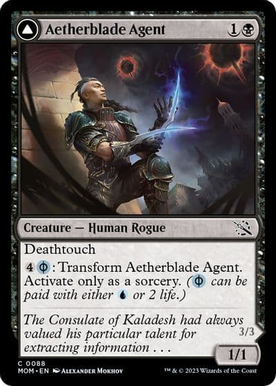 Aetherblade Agent March of the Machine Magic card