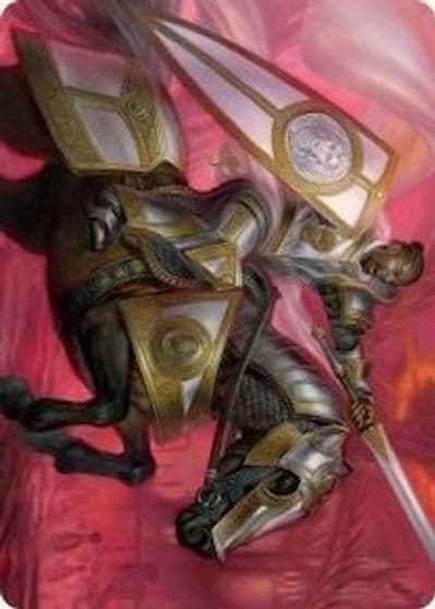 Sigiled Sentinel Art Card Art Series: March of the Machine Magic card