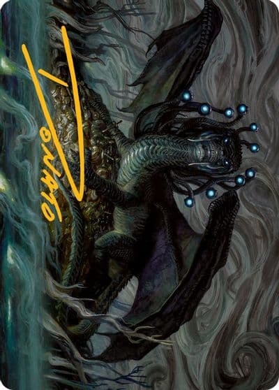 Oculus Whelp Art Card Gold Stamped Signature Art Series: March of the Machine Magic card