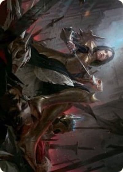 Marchesa Resolute Monarch Art Card Art Series: March of the Machine Magic card