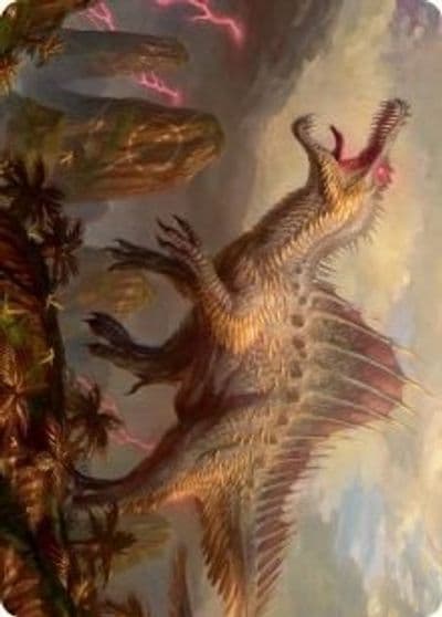 Etali Primal Conqueror Art Card Art Series: March of the Machine Magic card