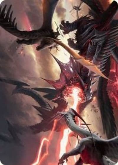 Invasion of Tarkir Art Card Art Series: March of the Machine Magic card