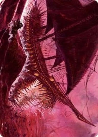 Marauding Dreadship Art Card Art Series: March of the Machine Magic card