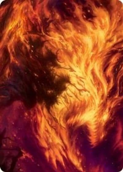 Stoke the Flames Art Card Art Series: March of the Machine Magic card