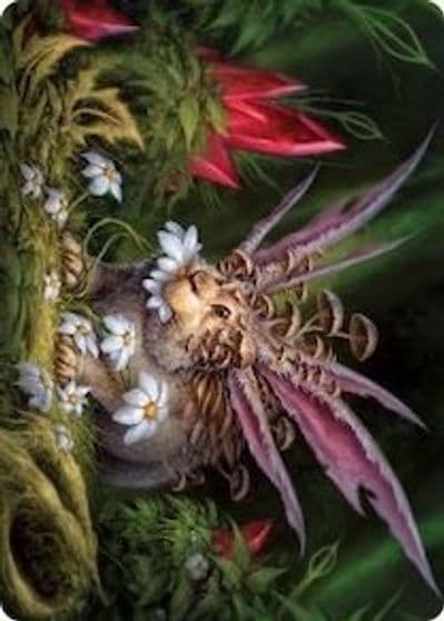 Placid Rottentail Art Card Art Series: March of the Machine Magic card