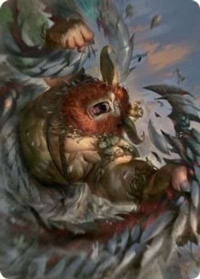 Borborygmos and Fblthp Art Card 42 81 Art Series: March of the Machine Magic card