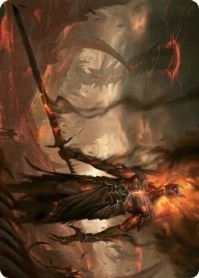 Ashen Reaper Art Card Art Series: March of the Machine Magic card
