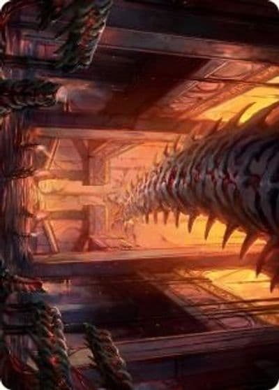 Bloodfell Caves Art Card Art Series: March of the Machine Magic card