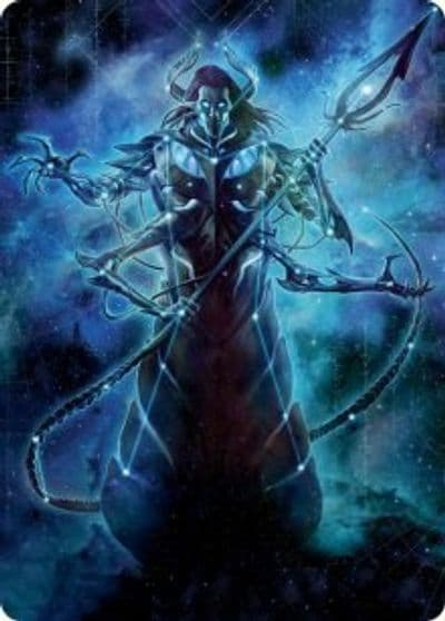 Heliod the Warped Eclipse Art Card Art Series: March of the Machine Magic card