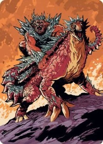 Kogla and Yidaro Art Card Art Series: March of the Machine Magic card