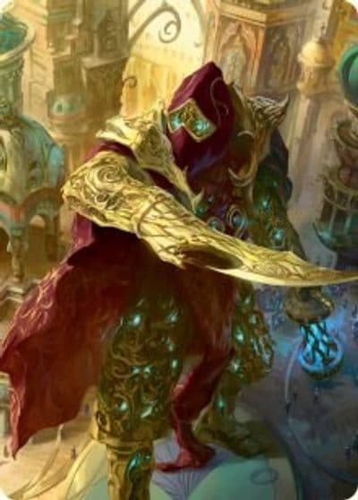 Baral Chief of Compliance Art Card Art Series: March of the Machine Magic card