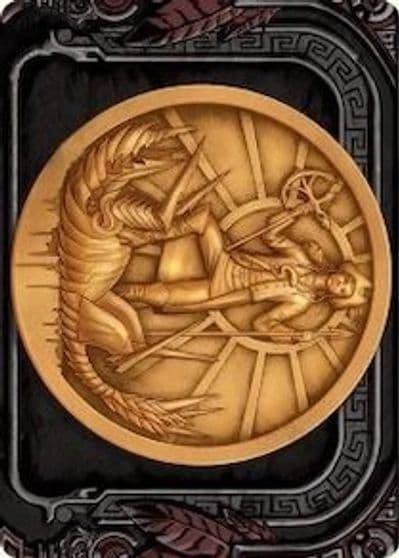 Captain Lannery Storm Art Card Art Series: March of the Machine Magic card