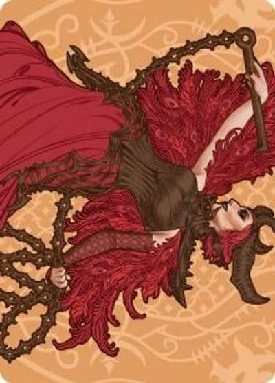 Judith the Scourge Diva Art Card Art Series: March of the Machine Magic card