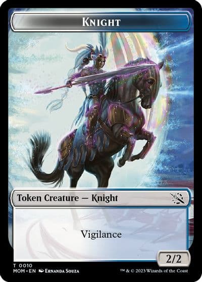 Knight Token March of the Machine Magic card