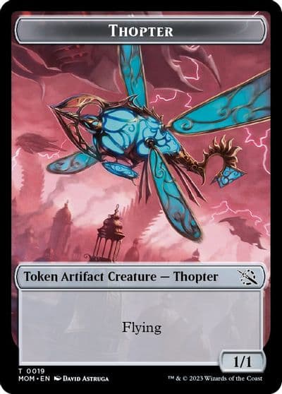 Thopter Token March of the Machine Magic card