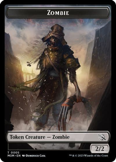 Zombie Token March of the Machine Magic card