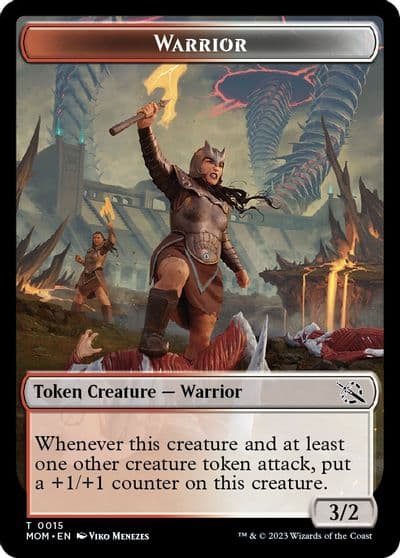 Warrior Token March of the Machine Magic card