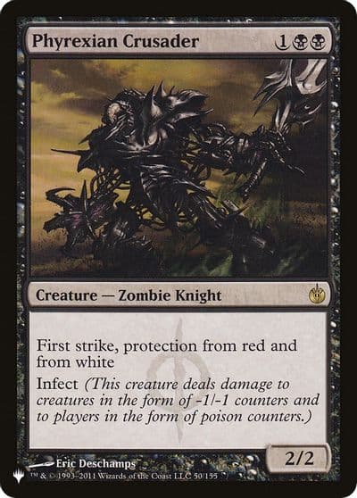 Phyrexian Crusader The List Reprints Magic card