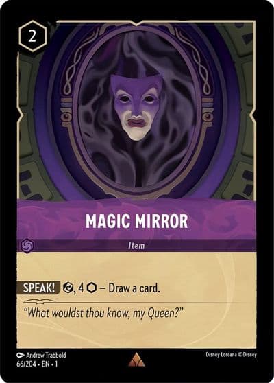 Magic Mirror The First Chapter Lorcana card