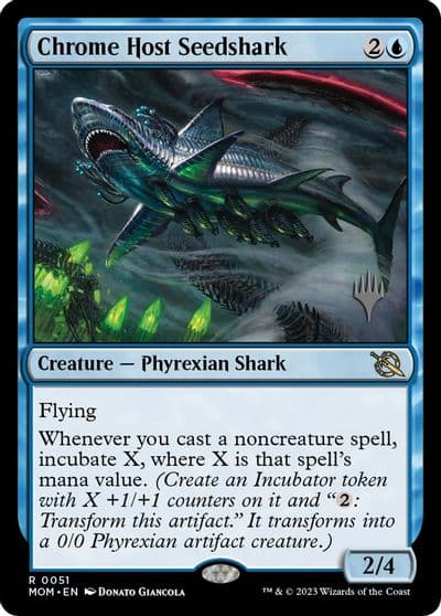 Chrome Host Seedshark Promo Pack: March of the Machine Magic card