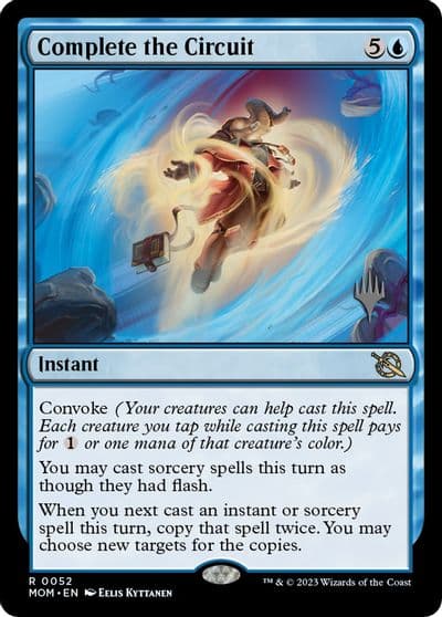 Complete the Circuit Promo Pack: March of the Machine Magic card