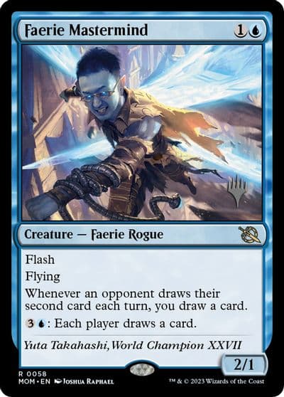 Faerie Mastermind Promo Pack: March of the Machine Magic card