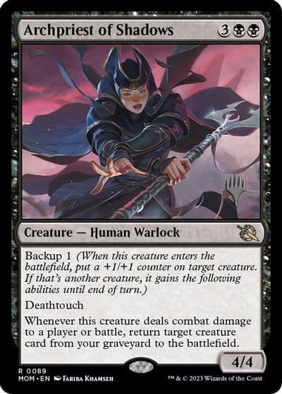 Archpriest of Shadows Promo Pack: March of the Machine Magic card