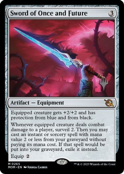 Sword of Once and Future Promo Pack: March of the Machine Magic card