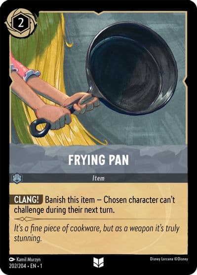 Frying Pan The First Chapter Lorcana card