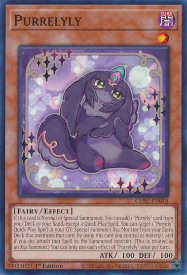 Purrelyly Cyberstorm Access Yu-Gi-Oh! card