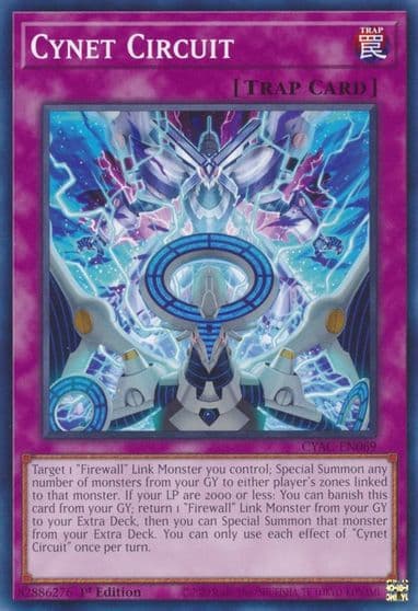 Cynet Circuit Cyberstorm Access Yu-Gi-Oh! card