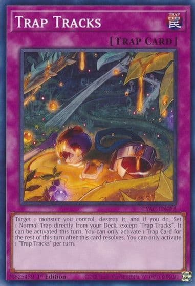 Trap Tracks Cyberstorm Access Yu-Gi-Oh! card