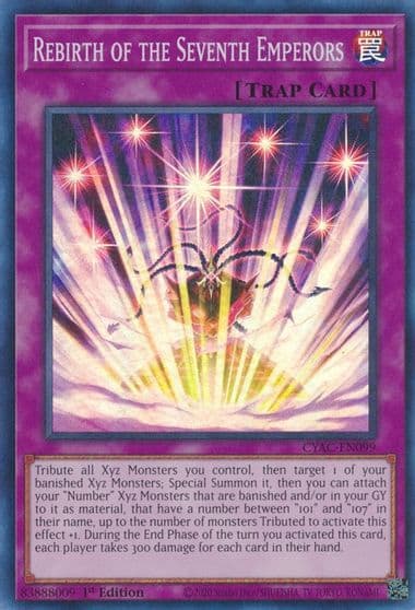 Rebirth of the Seventh Emperors Cyberstorm Access Yu-Gi-Oh! card