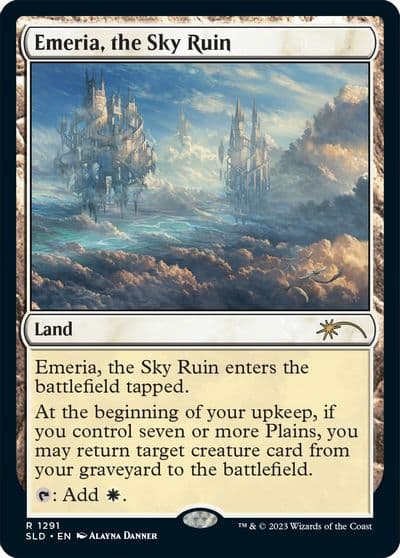 Emeria the Sky Ruin Secret Lair Drop Series Magic card