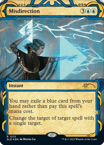 Misdirection Halo Foil Secret Lair Drop Series Magic card