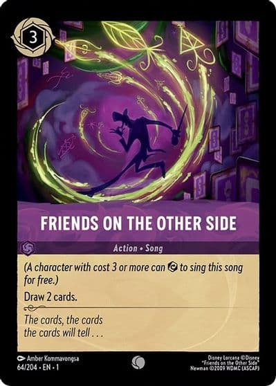 Friends on the Other Side The First Chapter Lorcana card