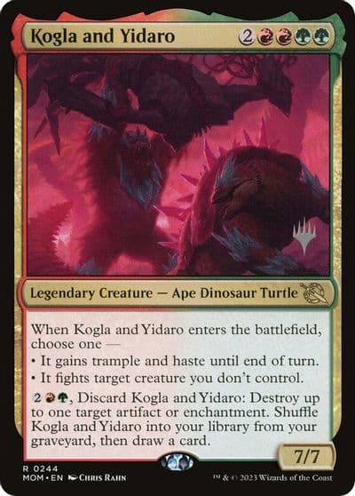 Kogla and Yidaro Promo Pack: March of the Machine Magic card