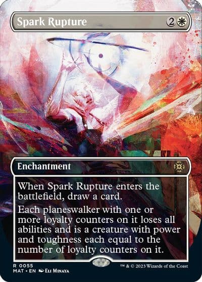 Spark Rupture Borderless March of the Machine: The Aftermath Magic card