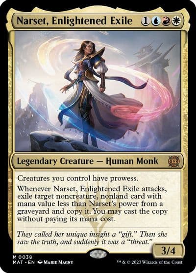 Narset Enlightened Exile March of the Machine: The Aftermath Magic card