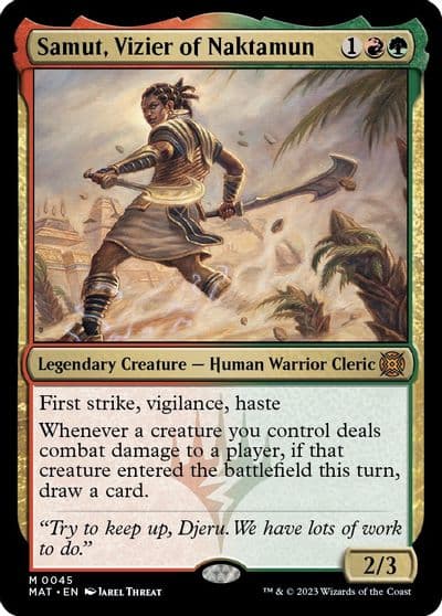 Samut Vizier of Naktamun March of the Machine: The Aftermath Magic card