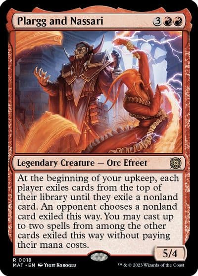 Plargg and Nassari March of the Machine: The Aftermath Magic card