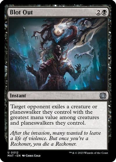 Blot Out March of the Machine: The Aftermath Magic card