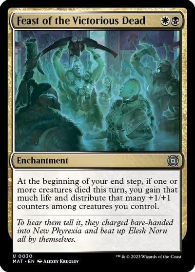 Feast of the Victorious Dead March of the Machine: The Aftermath Magic card