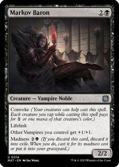 Markov Baron March of the Machine: The Aftermath Magic card