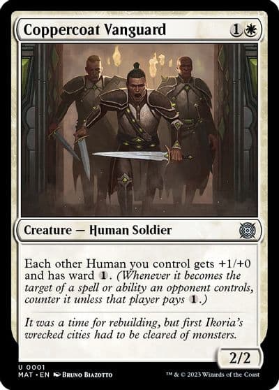 Coppercoat Vanguard March of the Machine: The Aftermath Magic card