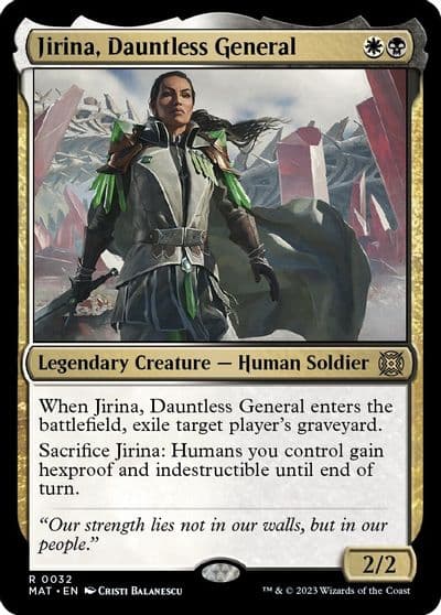 Jirina Dauntless General March of the Machine: The Aftermath Magic card