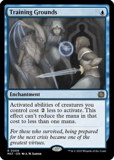 Training Grounds March of the Machine: The Aftermath Magic card
