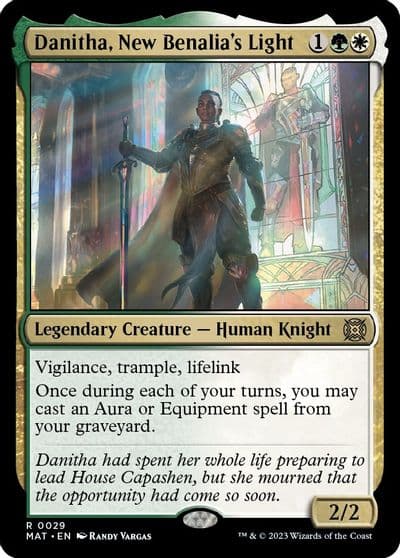 Danitha New Benalias Light March of the Machine: The Aftermath Magic card